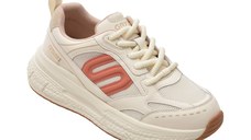 Pantofi sport GRYXX albi, 5155, din material textil si piele naturala