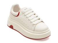 Pantofi sport GRYXX albi, 5213, din piele naturala - 1