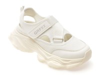 Pantofi sport GRYXX albi, 537, din material textil - 1