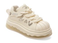 Pantofi sport GRYXX albi, 55177, din piele naturala - 1