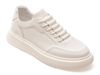 Pantofi sport GRYXX albi, 5618, din piele naturala - 1