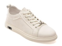 Pantofi sport GRYXX albi, 5623, din piele naturala - 1