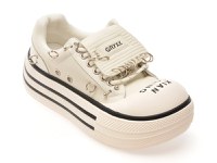 Pantofi sport GRYXX albi, 57116, din piele ecologica - 1