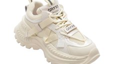 Pantofi sport GRYXX albi, 5960, din material textil