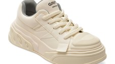 Pantofi sport GRYXX albi, 66608, din piele naturala