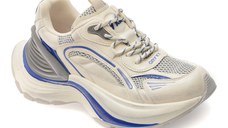 Pantofi sport GRYXX albi, 66613, din material textil