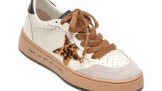 Pantofi sport GRYXX albi, 67338, din piele ecologica