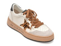 Pantofi sport GRYXX albi, 67338, din piele ecologica - 1