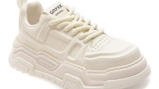 Pantofi sport GRYXX albi, 69083, din piele naturala