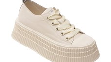 Pantofi sport GRYXX albi, 7786, din piele naturala