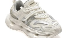 Pantofi sport GRYXX albi, 80410, din piele naturala