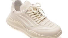 Pantofi sport GRYXX albi, 8831, din piele naturala