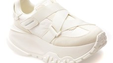 Pantofi sport GRYXX albi, 8926A, din material textil si piele naturala