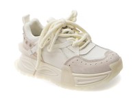 Pantofi sport GRYXX albi, 90511, din material textil - 1