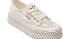 Pantofi sport GRYXX albi, 9122, din material textil