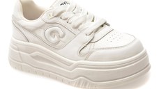 Pantofi sport GRYXX albi, 9353, din piele naturala