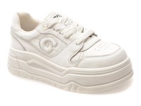 Pantofi sport GRYXX albi, 9353, din piele naturala - 1