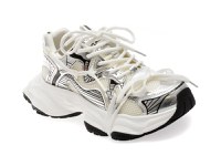 Pantofi sport GRYXX albi, 96882, din material textil - 1