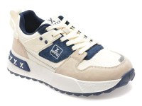 Pantofi sport GRYXX albi, 9823, din piele naturala - 1