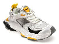 Pantofi sport GRYXX albi, BF101, din material textil - 1