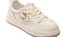 Pantofi sport GRYXX albi, C1180, din piele naturala