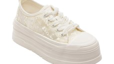 Pantofi sport GRYXX albi, C1190, din material textil