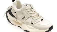 Pantofi sport GRYXX albi, LN31, din material textil