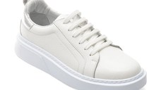 Pantofi sport GRYXX albi, MN2320, din piele naturala