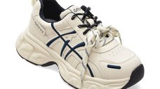 Pantofi sport GRYXX albi, Q3678, din piele naturala