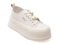 Pantofi sport GRYXX albi, R625D91, din piele naturala - 1