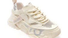 Pantofi sport GRYXX albi, S24, din material textil