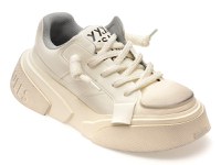 Pantofi sport GRYXX albi, Y003, din piele naturala - 1