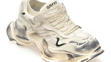 Pantofi sport GRYXX albi, Y006, din material textil