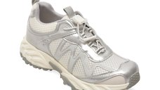 Pantofi sport GRYXX argintii, 161, din material textil si piele naturala
