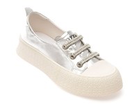 Pantofi sport GRYXX argintii, 24992, din piele naturala - 1