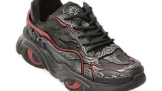 Pantofi sport GRYXX argintii, 303008, din material textil