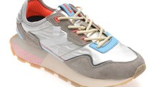 Pantofi sport GRYXX argintii, 40061W, din material textil