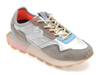 Pantofi sport GRYXX argintii, 40061W, din material textil - 1