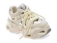 Pantofi sport GRYXX argintii, 80282, din piele ecologica - 1