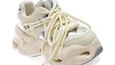 Pantofi sport GRYXX argintii, 80282, din piele ecologica