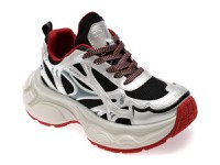 Pantofi sport GRYXX argintii, 90871, din material textil - 1
