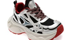 Pantofi sport GRYXX argintii, 90871, din material textil