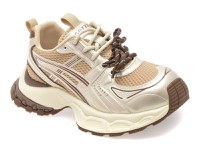 Pantofi sport GRYXX aurii, 1697, din material textil - 1