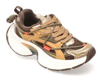Pantofi sport GRYXX aurii, 24121, din material textil - 1