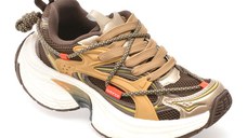 Pantofi sport GRYXX aurii, 24121, din material textil