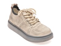 Pantofi sport GRYXX bej, 10221, din piele intoarsa - 1