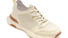 Pantofi sport GRYXX bej, 11015, din piele naturala