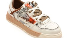 Pantofi sport GRYXX bej, 230413, din piele naturala