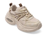 Pantofi sport GRYXX bej, 2813, din material textil - 1