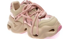 Pantofi sport GRYXX bej, 80282, din piele ecologica